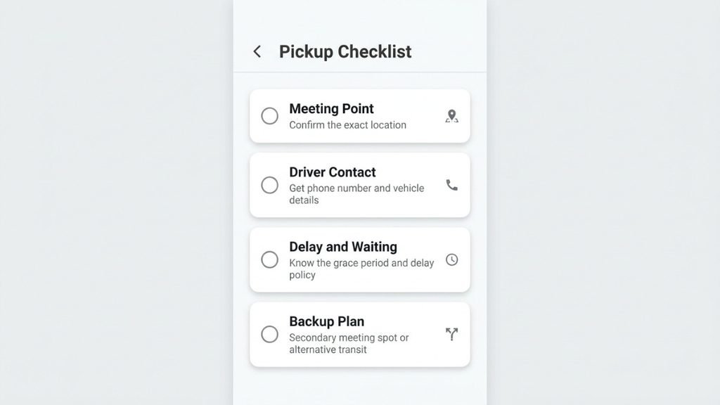 airport checklist