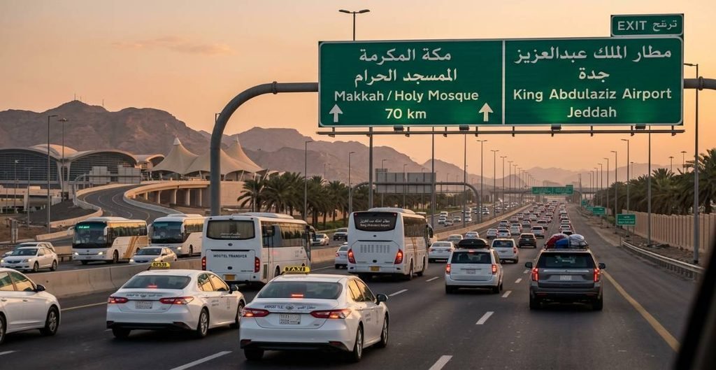 jeddah airport to makkah hotel 